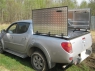 Крышка кузова Mitsubishi L200 New распашная, алюминий