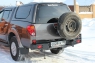 Задний бампер  L200 Triton с калиткой