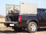 Крышка кузова Nissan Navara D40 распашная, алюминий