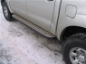 Силовые пороги на Toyota Hilux 3 точки крепления