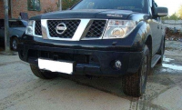 Передний бампер Nissan Navara D40/Pathfinder