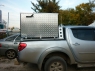 Крышка кузова Mitsubishi L200 2006-2014 распашная, алюминий